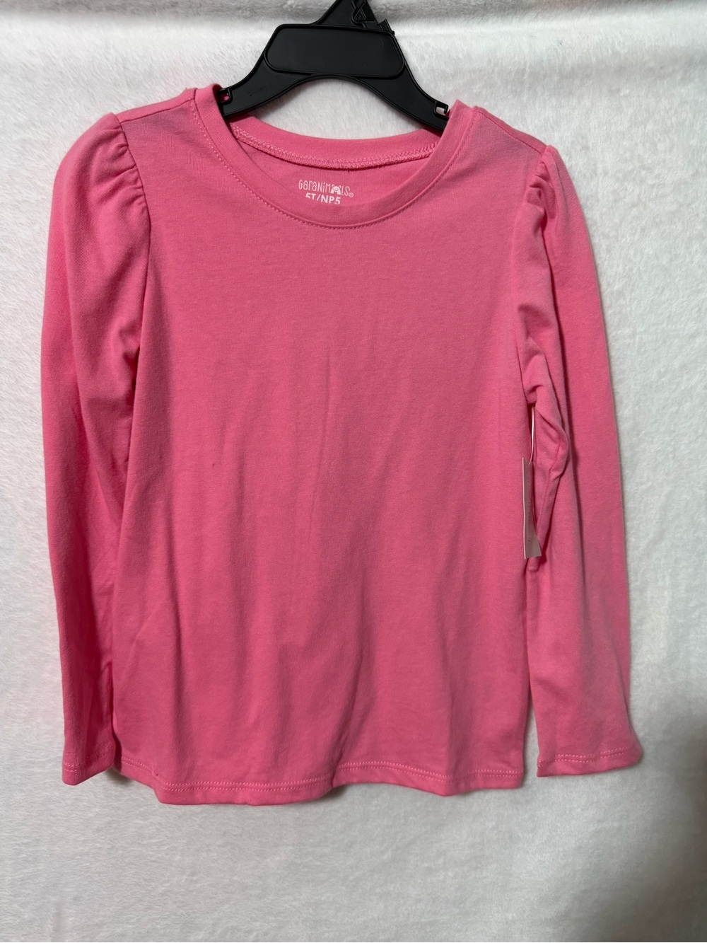 Girls' Pink Long-Sleeve Top - Unbranded